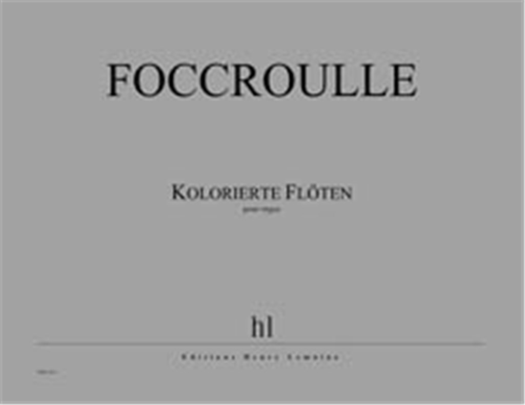 Kolorierte Flöten